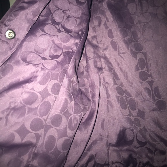 NWOT Coach Lavender Coat Size Small - Picture 5 of 7